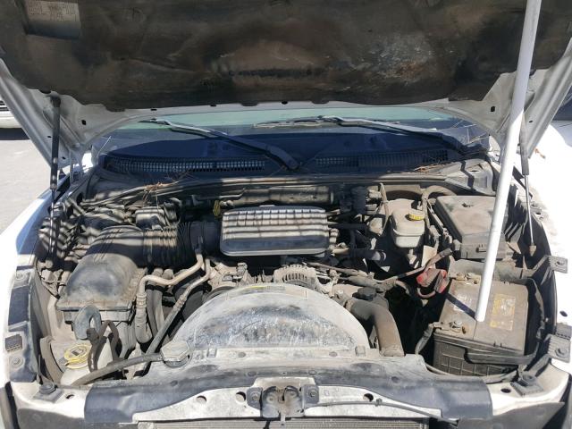 1D7HE28K46S656470 - 2006 DODGE DAKOTA QUA WHITE photo 7