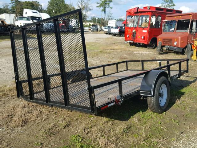 55JBU1211JT000829 - 2018 UTILITY TRAILER BLACK photo 4