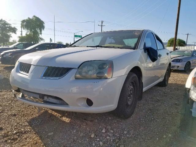 4A3AB26F47E037942 - 2007 MITSUBISHI GALANT DE WHITE photo 2