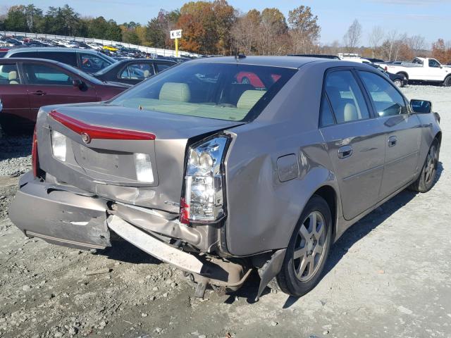 1G6DP577060150702 - 2006 CADILLAC CTS HI FEA BEIGE photo 4