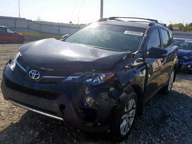 2T3DFREV7EW218979 - 2014 TOYOTA RAV4 LIMIT BLACK photo 2