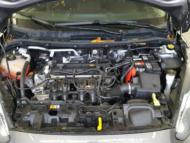 3FADP4EJ3EM162561 - 2014 FORD FIESTA SE GRAY photo 7