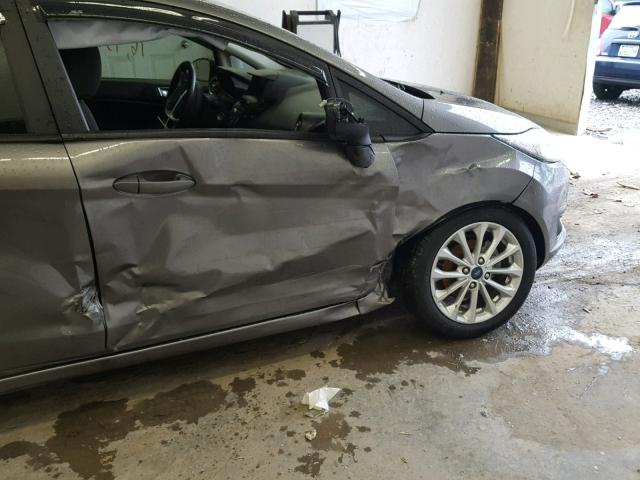 3FADP4EJ3EM162561 - 2014 FORD FIESTA SE GRAY photo 9