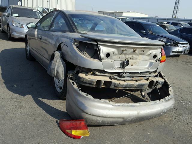 1G8ZH1274VZ326235 - 1997 SATURN SC2 GRAY photo 3