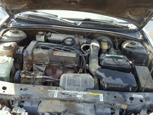 1G8ZH1274VZ326235 - 1997 SATURN SC2 GRAY photo 7