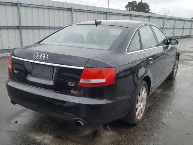 WAUDG74F35N109323 - 2005 AUDI A6 3.2 QUA BLACK photo 4