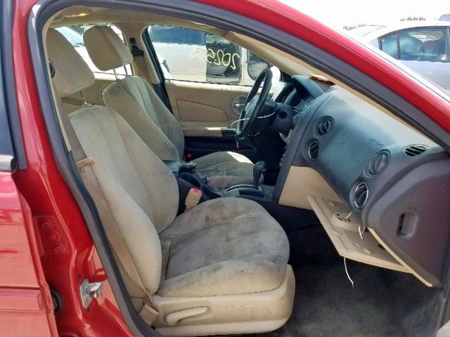 2G2WP552271193915 - 2007 PONTIAC GRAND PRIX RED photo 5