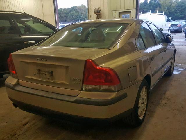 YV1RS58DX12010900 - 2001 VOLVO S60 2.4T TAN photo 4