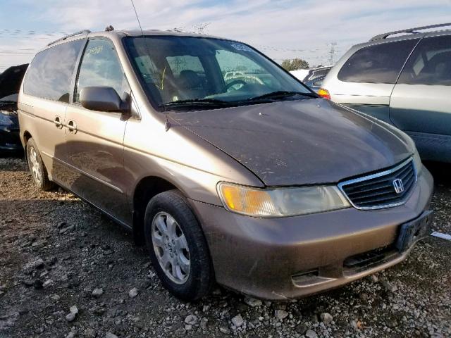 5FNRL18084B094774 - 2004 HONDA ODYSSEY EX GOLD photo 1