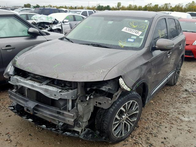 JA4AD3A35GZ016651 - 2016 MITSUBISHI OUTLANDER BROWN photo 2