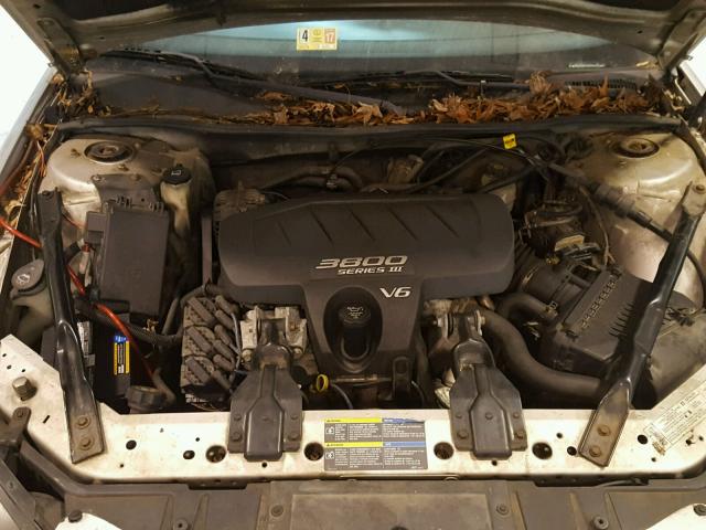 2G2WS542151181218 - 2005 PONTIAC GRAND PRIX ნაცრისფერი ფოტო 7