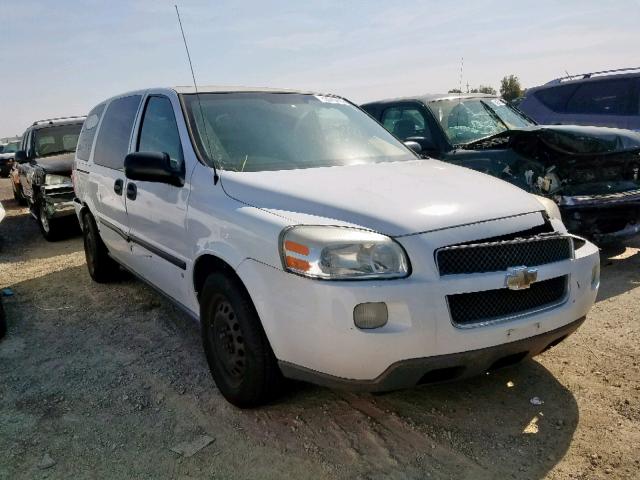 1GBDV13108D211561 - 2008 CHEVROLET UPLANDER I WHITE photo 1