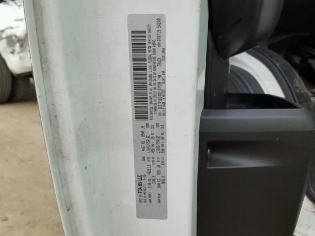 3C6TRVDG4GE137538 - 2016 RAM PROMASTER 绿色 照片 10