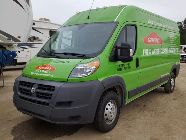 3C6TRVDG4GE137538 - 2016 RAM PROMASTER 绿色 照片 2