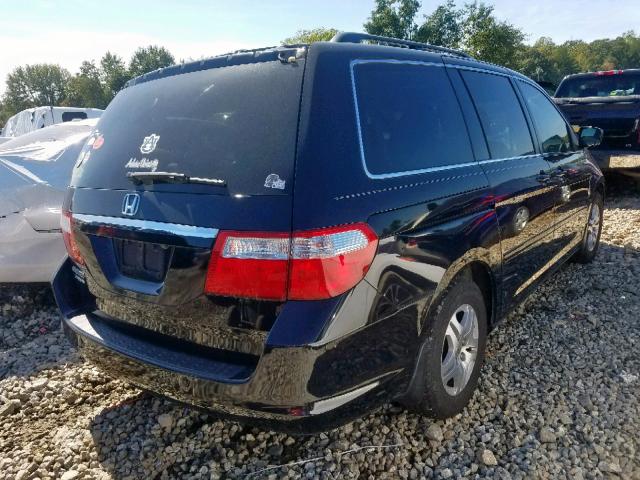 5FNRL38877B059553 - 2007 HONDA ODYSSEY TO BLACK photo 4