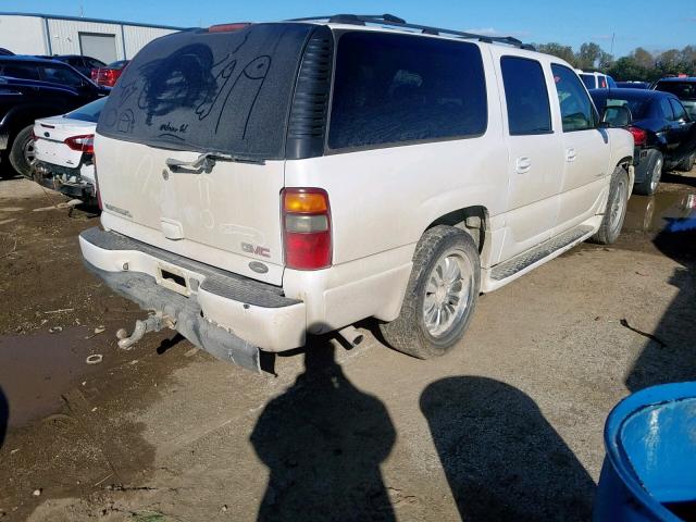 1GKFK66U83J279296 - 2003 GMC YUKON XL D WHITE photo 4