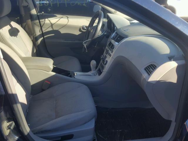 1G1ZB5EB0AF235479 - 2010 CHEVROLET MALIBU LS BLACK photo 5