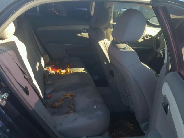 1G1ZB5EB0AF235479 - 2010 CHEVROLET MALIBU LS BLACK photo 6