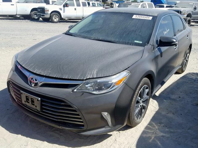 4T1BK1EB5GU201183 - 2016 TOYOTA AVALON XLE BLACK photo 2