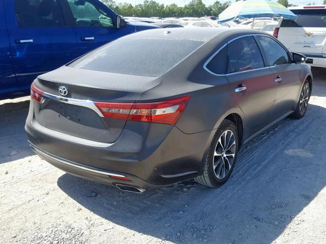 4T1BK1EB5GU201183 - 2016 TOYOTA AVALON XLE BLACK photo 4