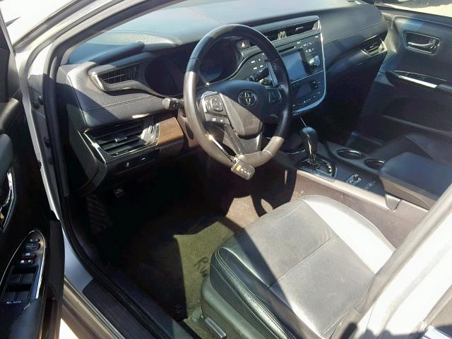 4T1BK1EB5GU201183 - 2016 TOYOTA AVALON XLE BLACK photo 9