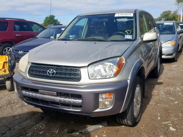 JTEHH20V210055369 - 2001 TOYOTA RAV4 SILVER photo 2