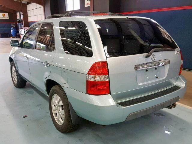 2HNYD18973H515135 - 2003 ACURA MDX TOURIN BLUE photo 3