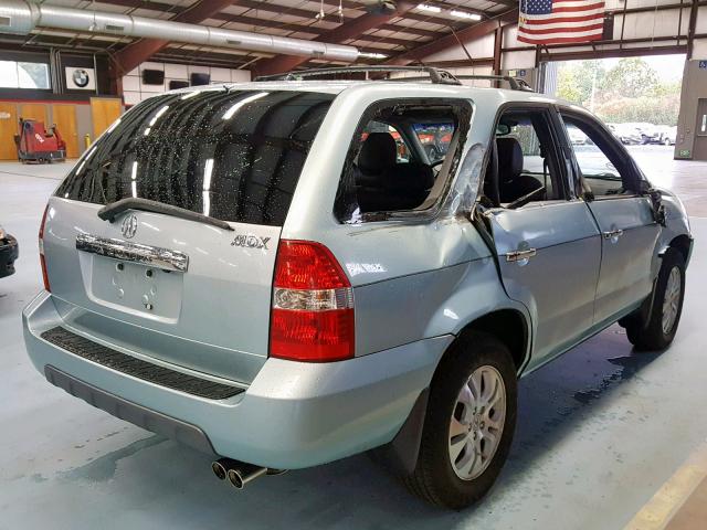 2HNYD18973H515135 - 2003 ACURA MDX TOURIN BLUE photo 4