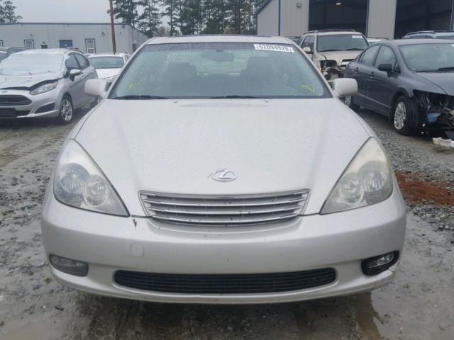 JTHBF30G235040558 - 2003 LEXUS ES 300 GRAY photo 9