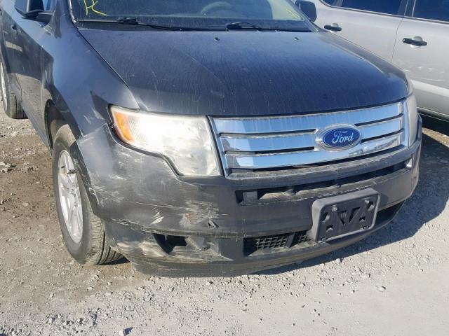 2FMDK46C27BA62976 - 2007 FORD EDGE SE GRAY photo 9