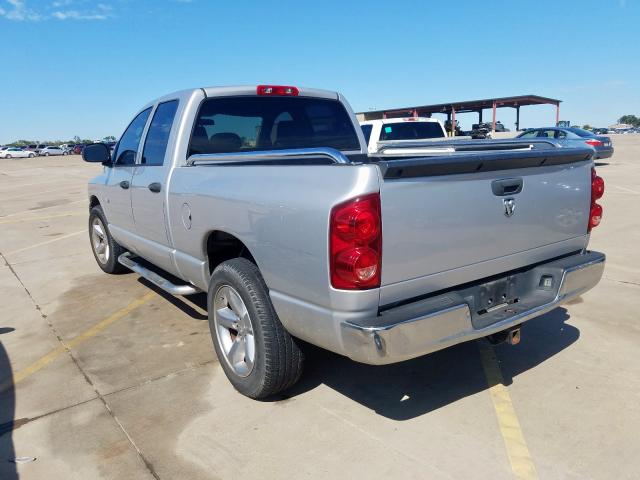 1D7HA18K78J205418 - 2008 DODGE RAM 1500 S SILVER photo 3