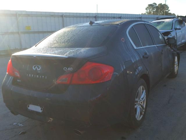 JN1CV6AR8FM521115 - 2015 INFINITI Q40 BLACK photo 4