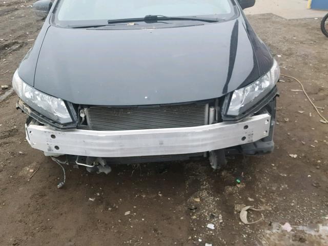 2HGFB2F95EH550921 - 2014 HONDA CIVIC EXL BLACK photo 9