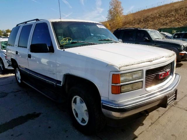 1GKEK13R8VJ716828 - 1997 GMC YUKON WHITE photo 1