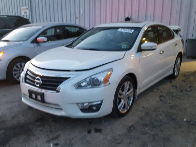 1N4BL3AP1EC133777 - 2014 NISSAN ALTIMA 3.5 WHITE photo 2