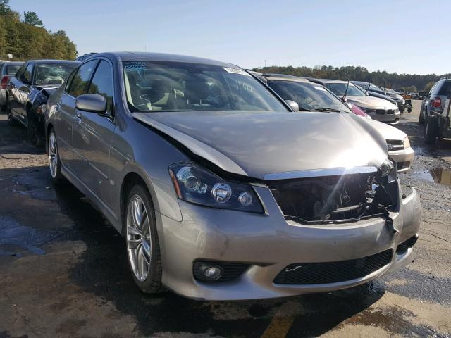 JN1CY0AP2AM911333 - 2010 INFINITI M35 BASE GRAY photo 1