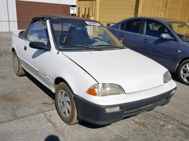 JG1MR3369PK209138 - 1993 GEO METRO LSI WHITE photo 1