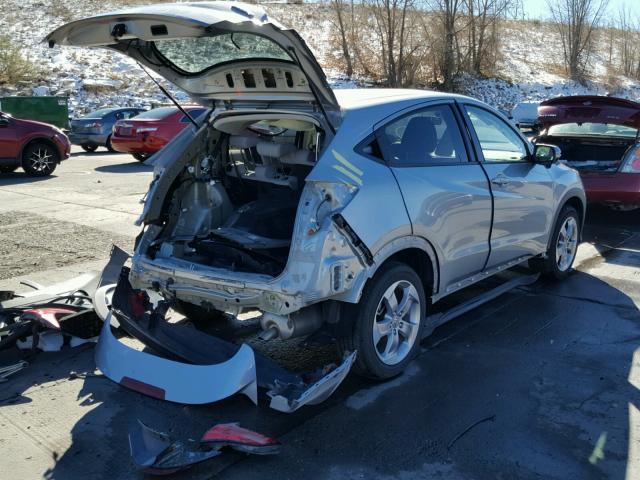 3CZRU6H54HM723724 - 2017 HONDA HR-V EX SILVER photo 4