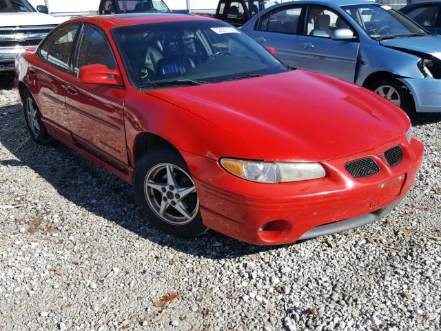 1G2WP52K93F136702 - 2003 PONTIAC GRAND PRIX RED photo 1