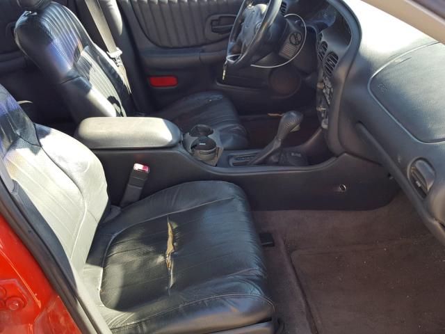 1G2WP52K93F136702 - 2003 PONTIAC GRAND PRIX RED photo 5