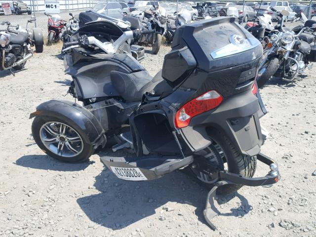 2BXJBLC15AV000367 - 2010 CAN-AM SPYDER ROA GRAY photo 3