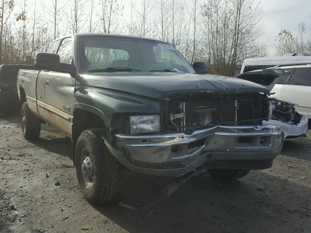 3B7KF236X1G176019 - 2001 DODGE RAM 2500 GREEN photo 1