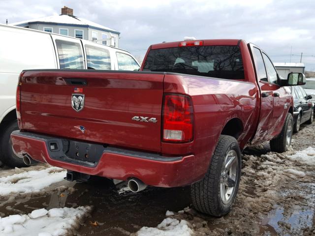 1C6RR7FT4DS506908 - 2013 RAM 1500 ST RED photo 4