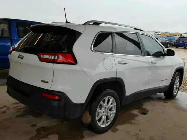 1C4PJLCB4JD566392 - 2018 JEEP CHEROKEE L WHITE photo 4