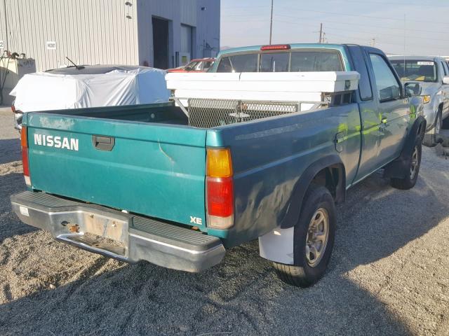 1N6SD16Y1SC343687 - 1995 NISSAN TRUCK KING GREEN photo 4