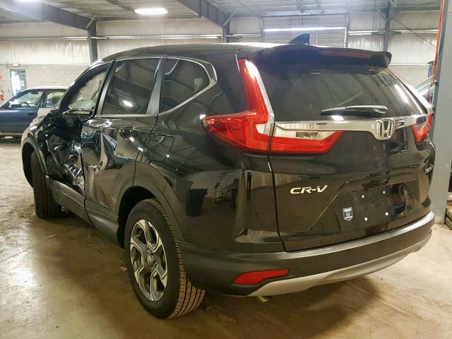 7FARW2H88KE038354 - 2019 HONDA CR-V EXL BLACK photo 3