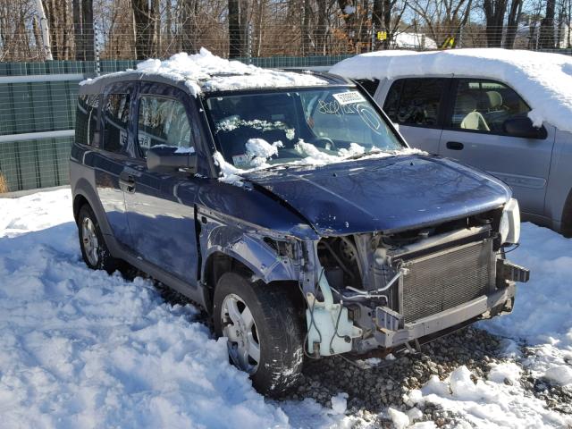 5J6YH28593L009901 - 2003 HONDA ELEMENT EX BLUE photo 1