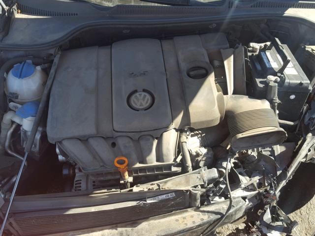 WVWDA7AJ0BW267573 - 2011 VOLKSWAGEN GOLF 黑色 照片 7