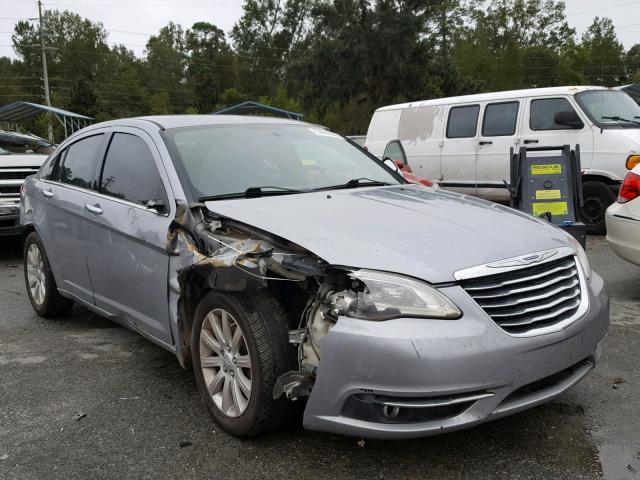 1C3CCBCG4DN528114 - 2013 CHRYSLER 200 LIMITE GRAY photo 1