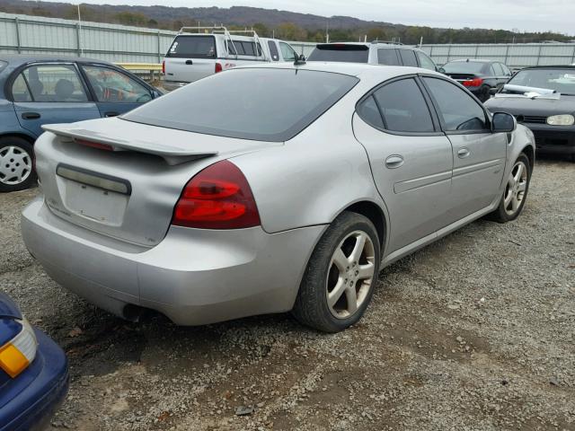 2G2WC55C881174310 - 2008 PONTIAC GRAND PRIX ვერცხლისფერი ფოტო 4